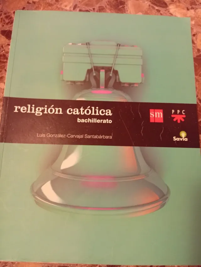 Libro de religión católica de bachillerato
