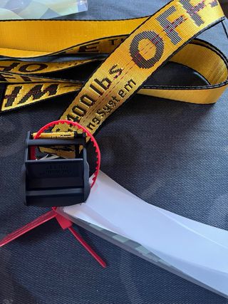 Cintura Off-White Gialla 150cm