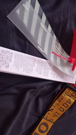 Cintura Off-White Gialla 150cm