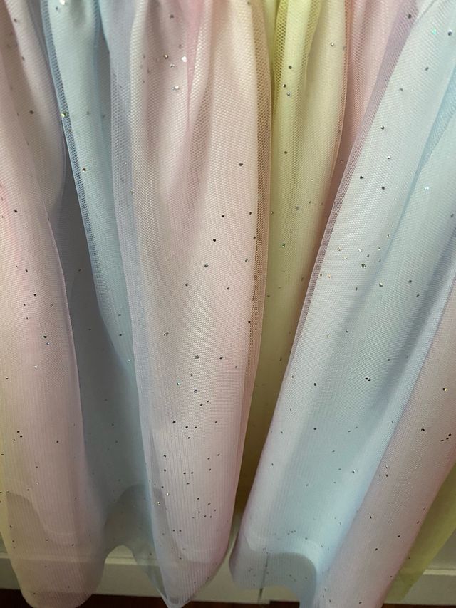 Vestido Unicornio Niña Talla 6-8 Años