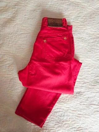 ​Pantalón Vaquero/Denim The Burberrys Jeans - Rojo