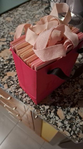 Bolsas de regalo rosas