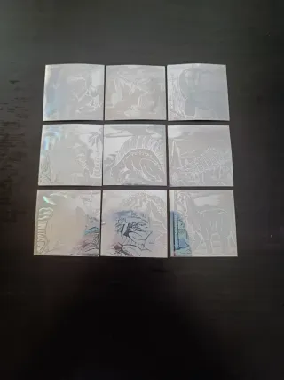 Conjunto Completo Dinossauros Holográficos