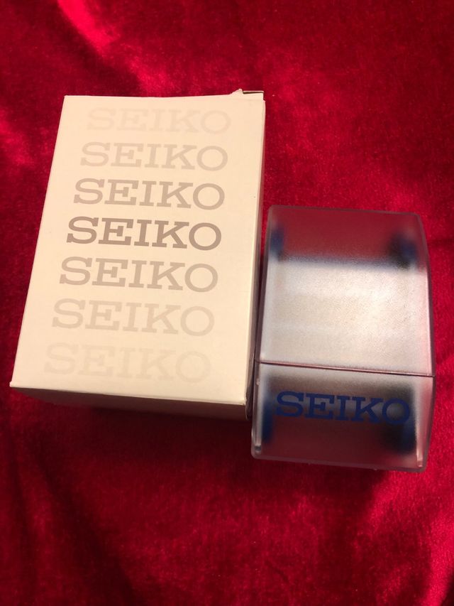 Scatola Seiko per orologio vintage