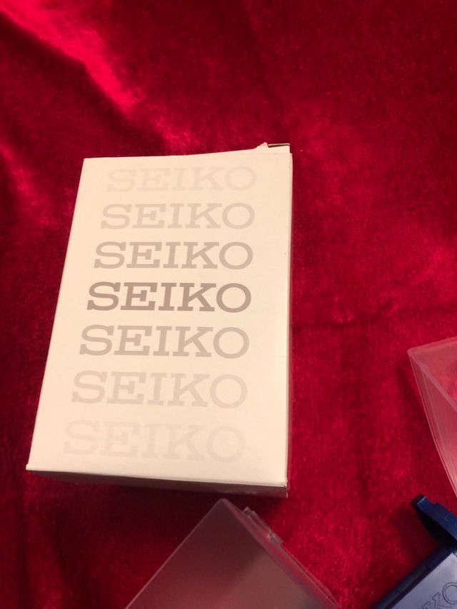 Scatola Seiko per orologio vintage