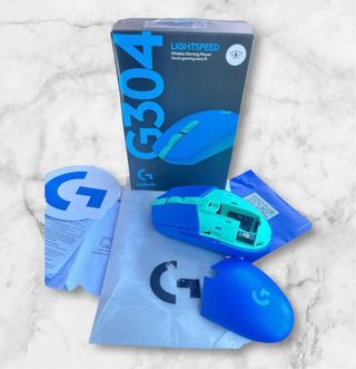 Ratón Gaming Logitech G304 Lightspeed Azul