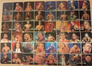 Mix 15 carte WWE Raw Smackdown vintage