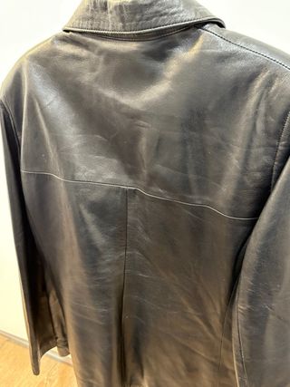 Chaqueta de Piel Cole Haan Negra