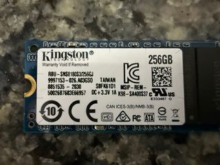 Disco Duro SSD Kingston 256GB M.2