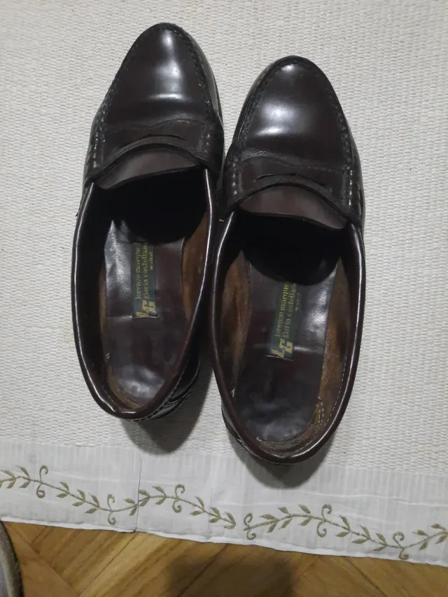 Zapatos Mocasines Lorenzo Marquez Marrones