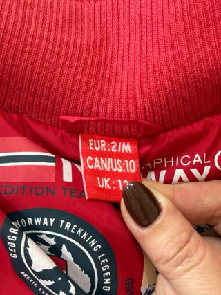 Chaqueta Norway Roja