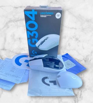 Ratón Logitech G304 Lightspeed Blanco