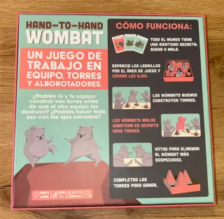 Juego de mesa Hand-to-Hand Wombat