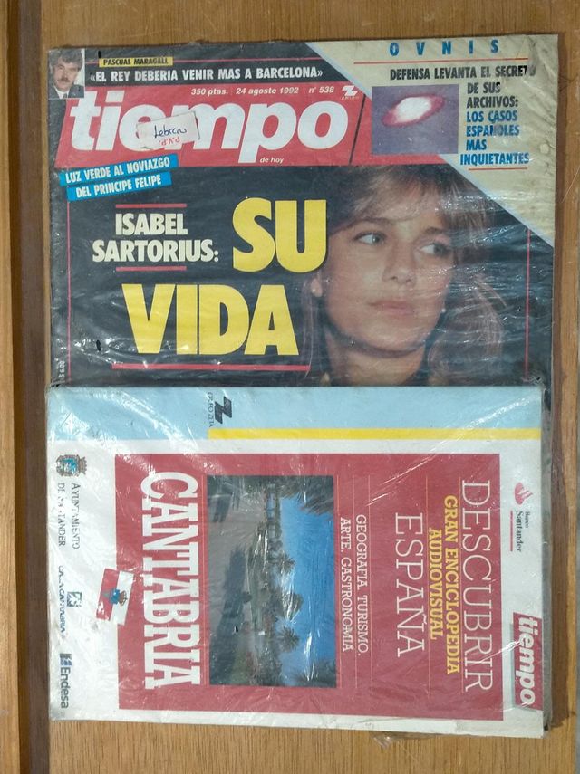 Revista Tiempo. 24-08-1992. No. 538. Sin abrir.
