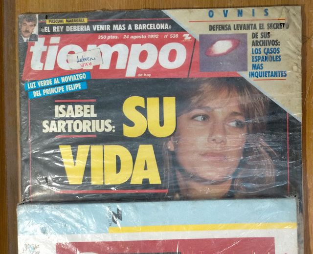 Revista Tiempo. 24-08-1992. No. 538. Sin abrir.