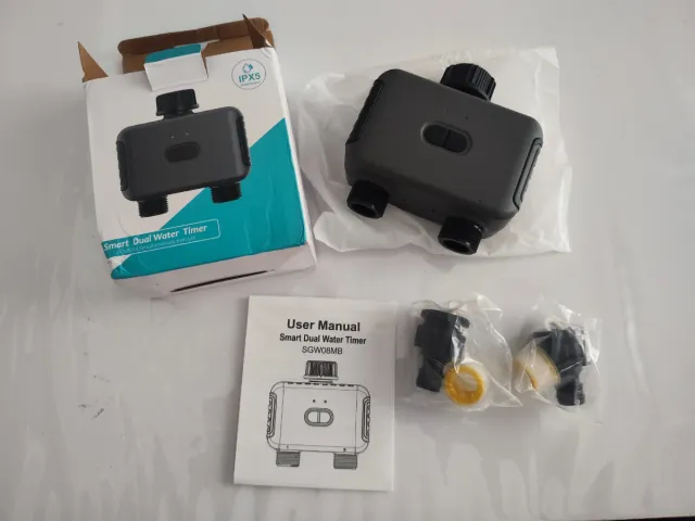 Programador Riego Doble Bluetooth