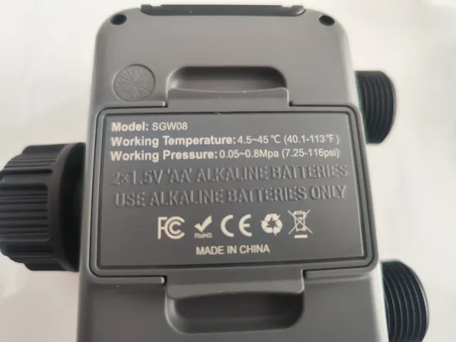 Programador Riego Doble Bluetooth