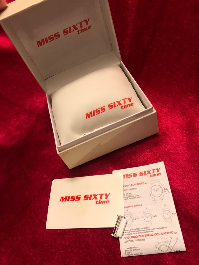 Scatola porta orologio Miss Sixty time vintage