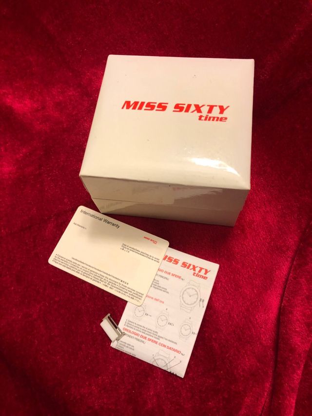 Scatola porta orologio Miss Sixty time vintage