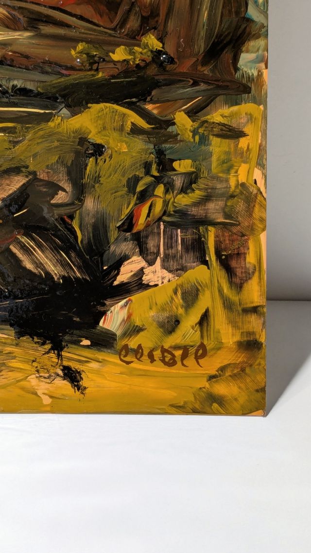 Llopis Beltrá óleo firmado pequeño formato paisaje