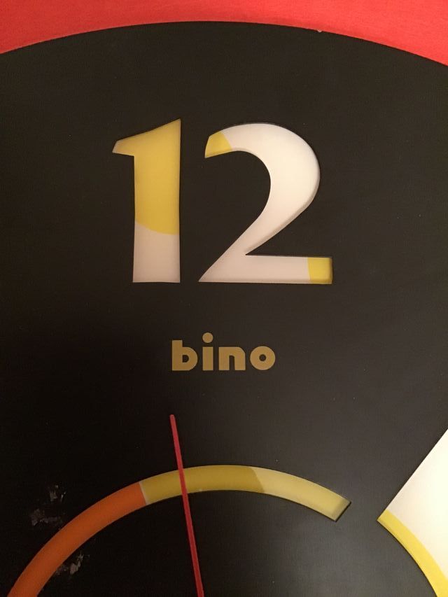 Orologio Bino anni '80