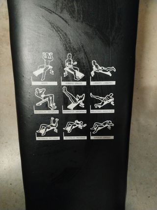 Banco de musculación negro