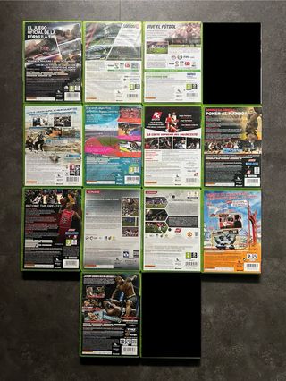 Pack 12 Juegos Xbox 360