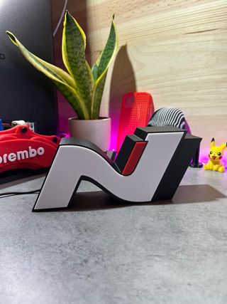 Logo Hyundai N Retroiluminado