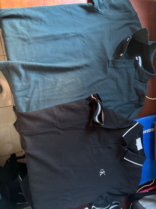 Camisetas y polos de marca con poco usos y verdade