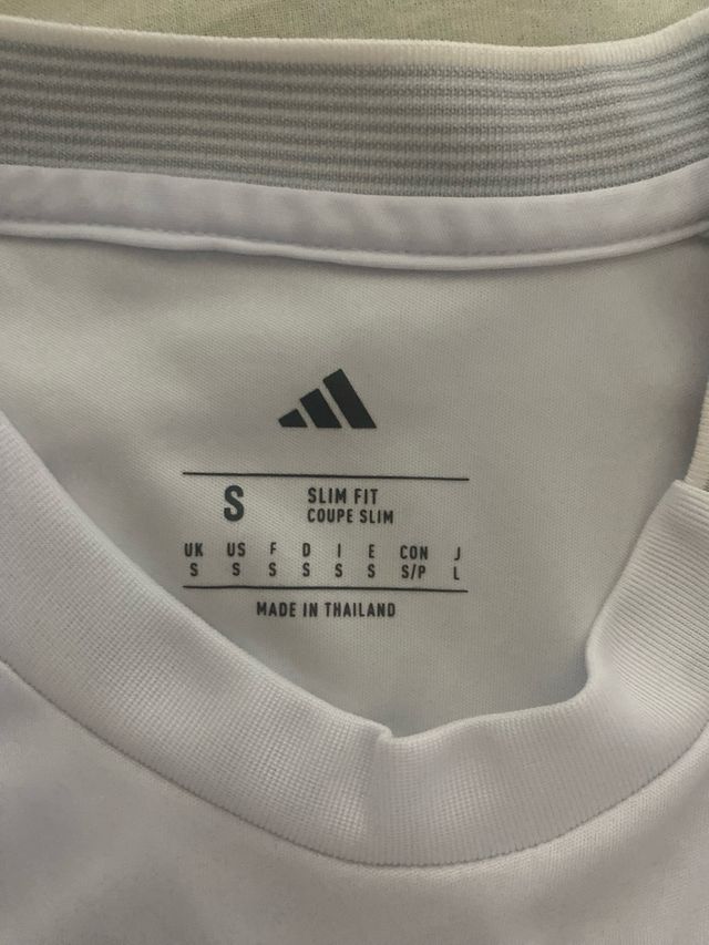 Camiseta Real Madrid Adidas Talla S
