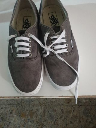 Zapatillas Vans Hombre Grises