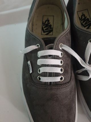 Zapatillas Vans Hombre Grises