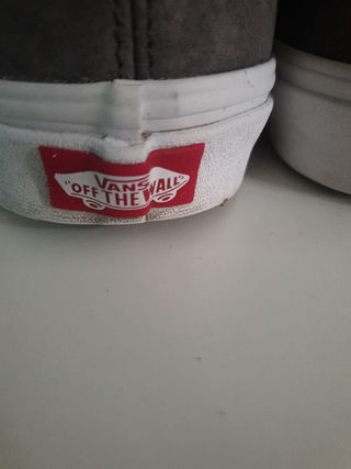Zapatillas Vans Hombre Grises