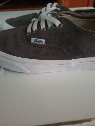 Zapatillas Vans Hombre Grises