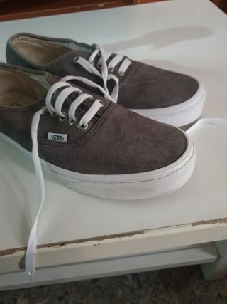 Zapatillas Vans Hombre Grises