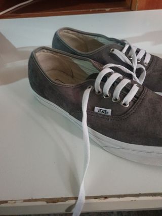Zapatillas Vans Hombre Grises