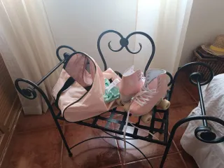 Patines de Rueda Rosas y Bolso.