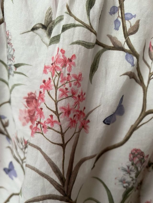 Falda niña estampado floral