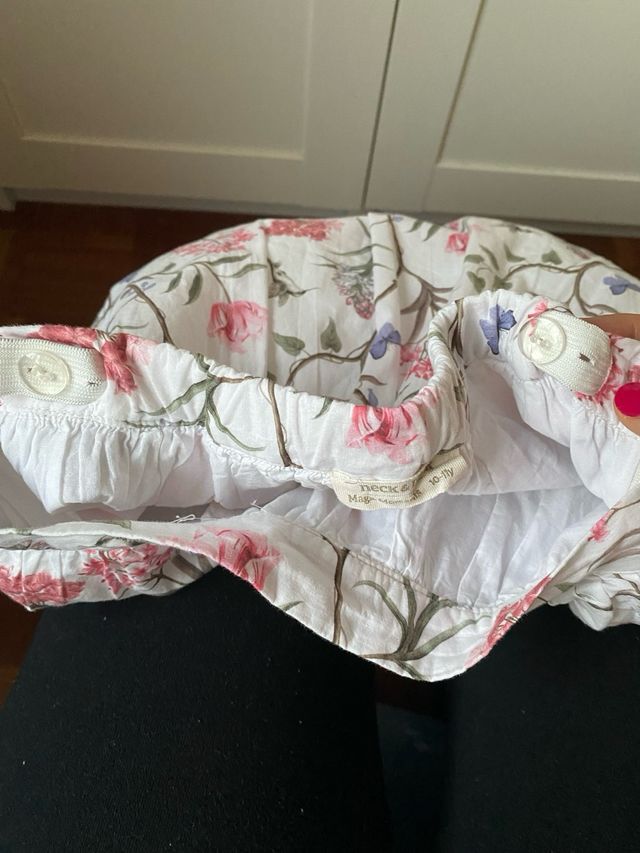 Falda niña estampado floral