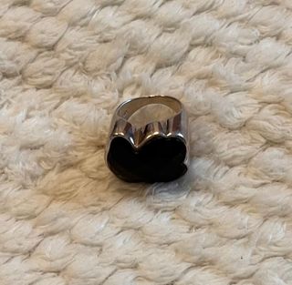 Anillo Tous Plata y Ónix Negro