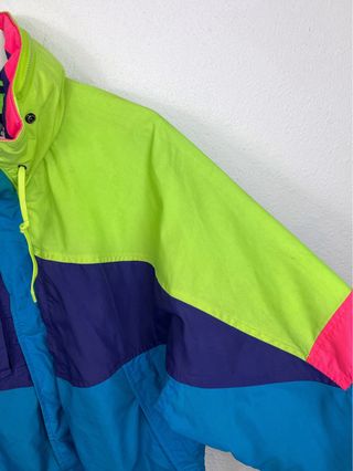 Chaqueta Columbia Impermeable Vintage 90s Oversize