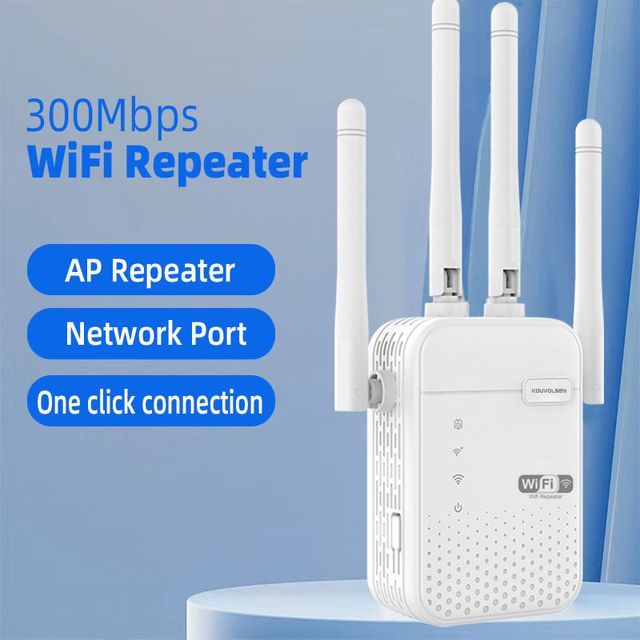 Repetidor WiFi 300 Mbps doble banda de KOS