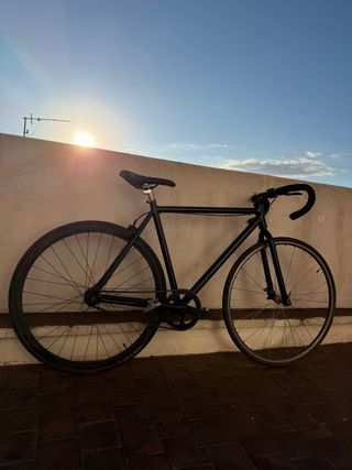 Bicicleta Fixie Negra