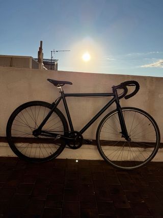 Bicicleta Fixie Negra