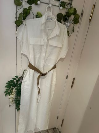 Mono blanco Mango Talla M