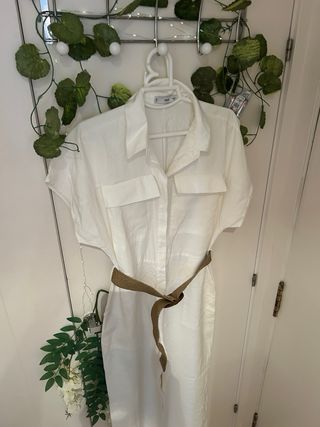 Mono blanco Mango Talla M