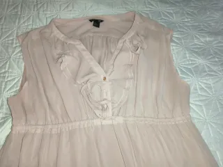 Vestido premamá rosa talla xl  42/44