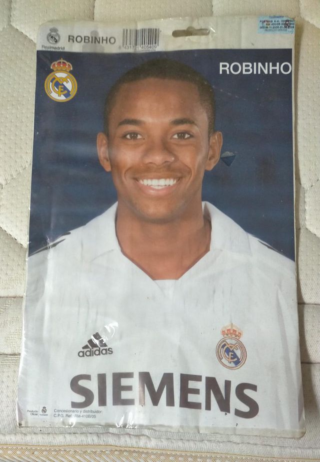 Poster de Robinho 2005-2006.