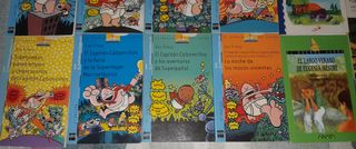 LOTE 8 LIBROS LAS AVENTURAS DEL CAPITÁN CALZONCILL
