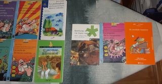 LOTE 8 LIBROS LAS AVENTURAS DEL CAPITÁN CALZONCILL